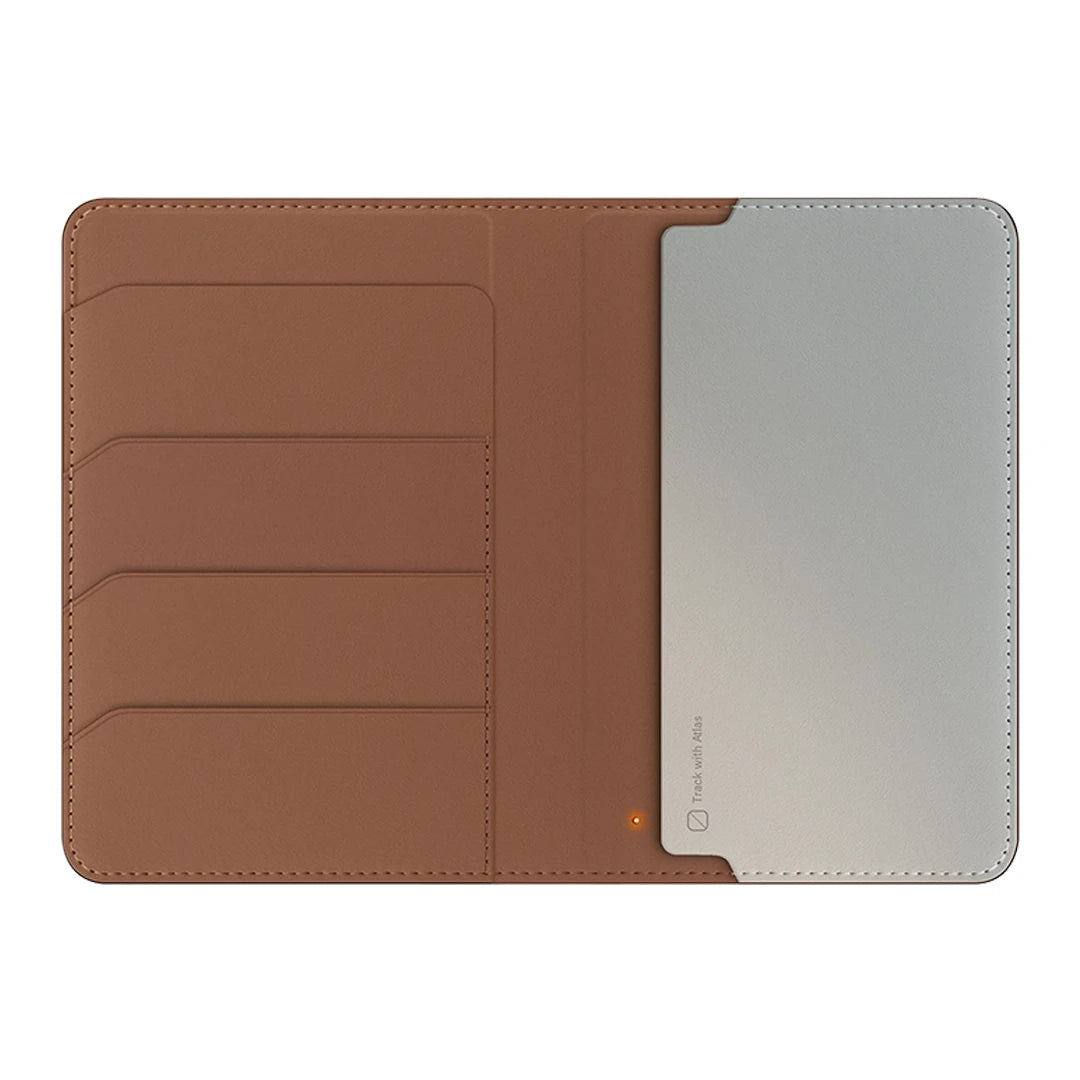 Belmont Apple Bul Özellikli Vegan Deri Pasaport Kılıfı