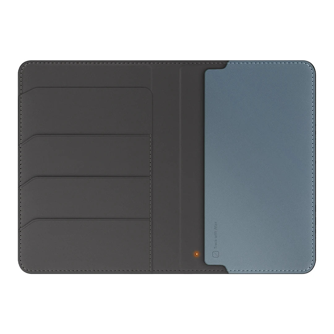 Belmont Apple Bul Özellikli Vegan Deri Pasaport Kılıfı