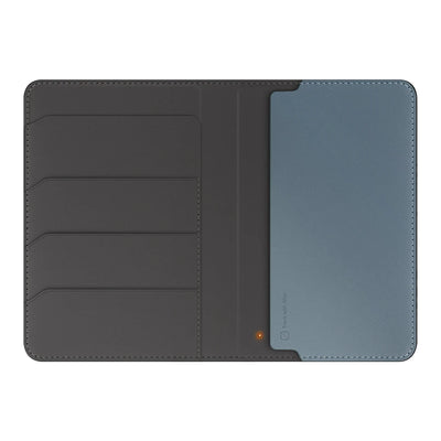 Belmont Apple Bul Özellikli Vegan Deri Pasaport Kılıfı