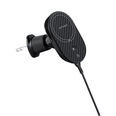 MagEZ Pro 2 Magsafe Şarj Özellikli Qi2 Aramid Fiber Araç Telefon Tutucu