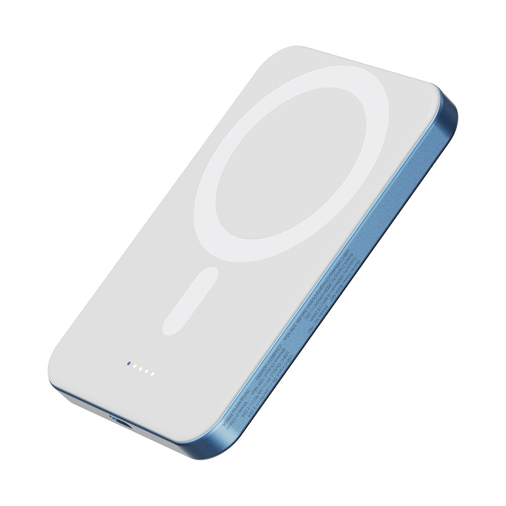 Tactile Woven Qi2 Şarj Teknolojili Aramid Fiber 15W 5000mAh Powerbank