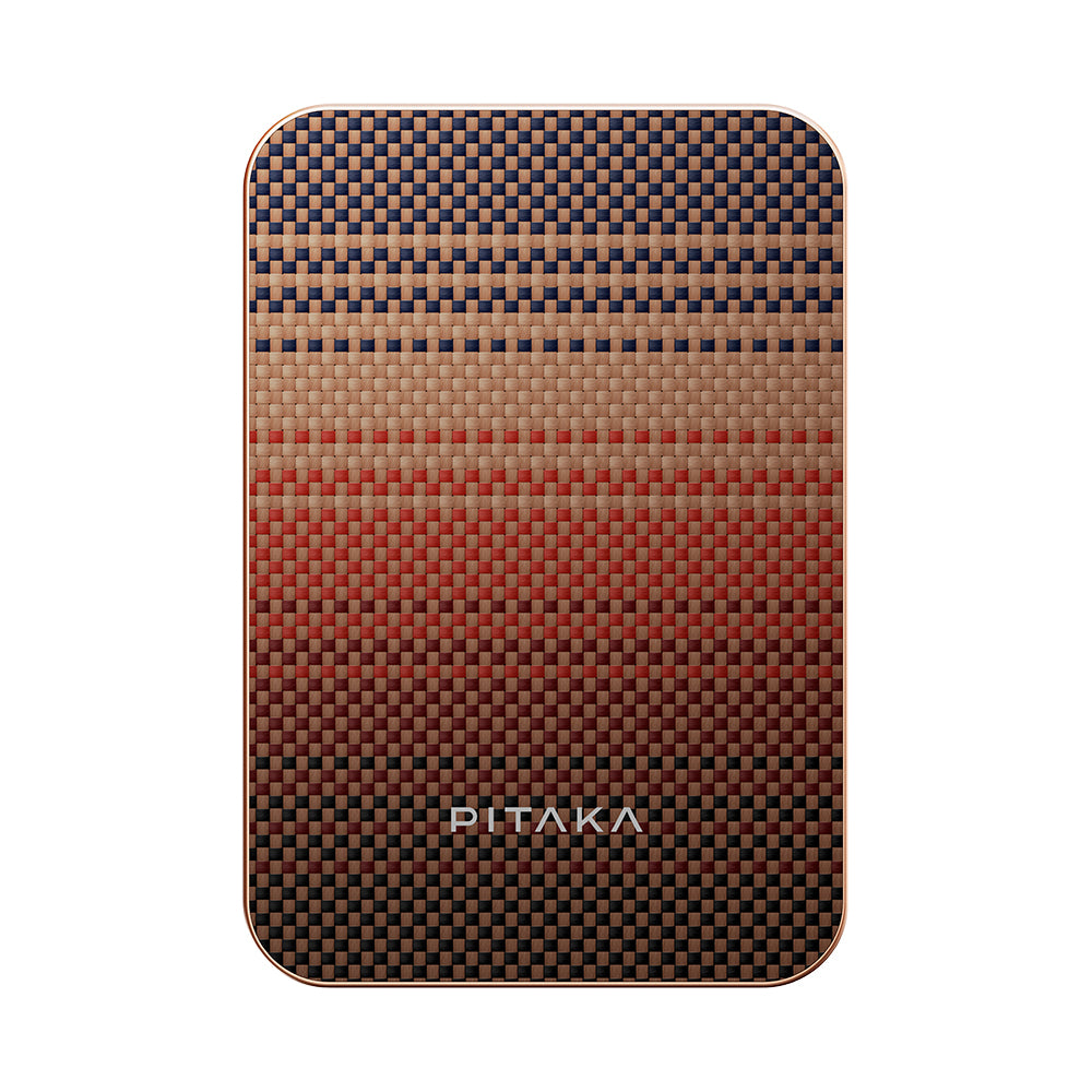 Tactile Woven Qi2 Şarj Teknolojili Aramid Fiber 15W 5000mAh Powerbank