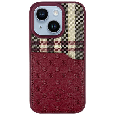 Racquet Club Plaid Kartvizitli Kılıf - iPhone 13