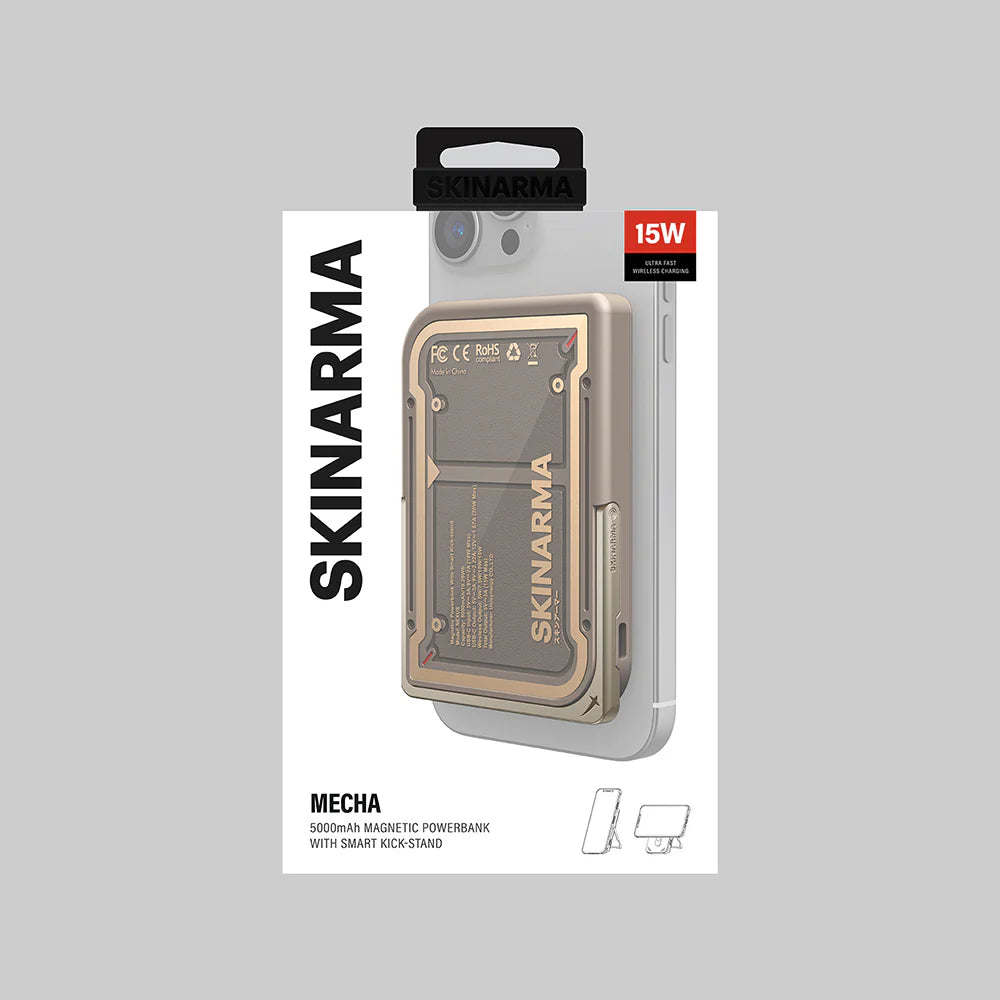 Nexus Mecha 15W PD20W 5.000mAh Standlı Magsafe Powerbank