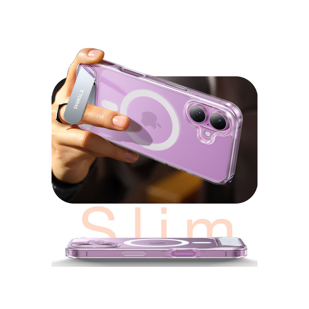 Pstand Q3 Serisi Kılıf - iPhone 16