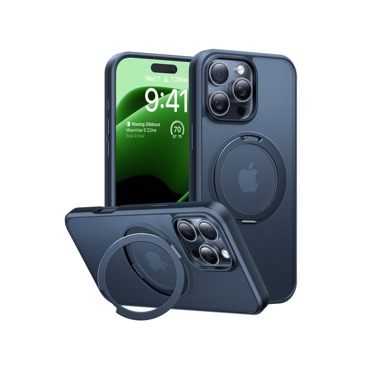 Ostand Pro Spin Serisi Kılıf - iPhone 16 Pro
