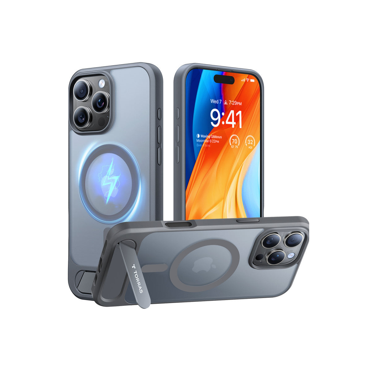 Pstand Q3 Serisi Kılıf - iPhone 16 Pro