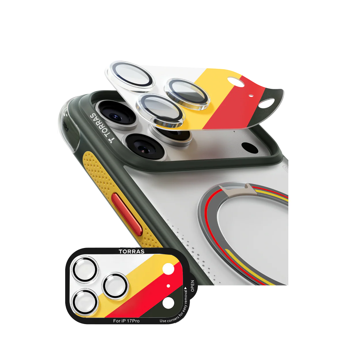 World Cup Serisi Kamera Lens Koruyucu - iPhone 17 Pro
