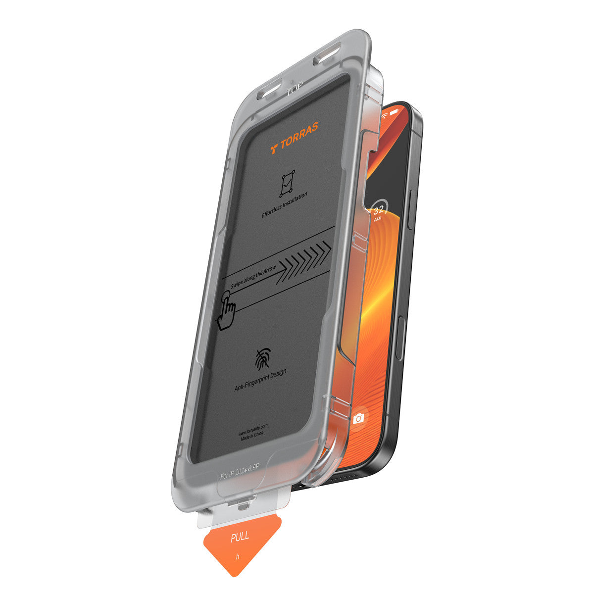 GlassGo Uygulama Kitli Privacy Ekran Koruyucu - iPhone 15