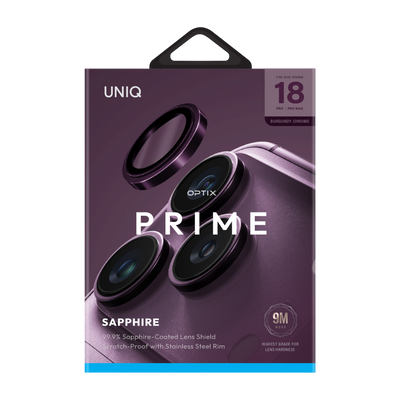 UNIQ Optix Prime Sapphire Lens Koruyucu - iPhone 18 Pro Max
