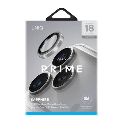 UNIQ Optix Prime Sapphire Lens Koruyucu - iPhone 18 Pro Max