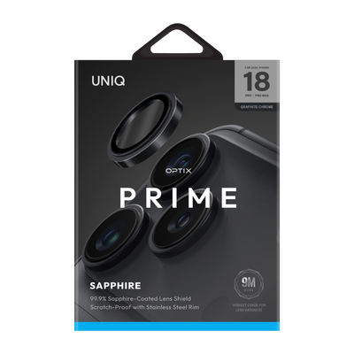 UNIQ Optix Prime Sapphire Lens Koruyucu - iPhone 18 Pro Max